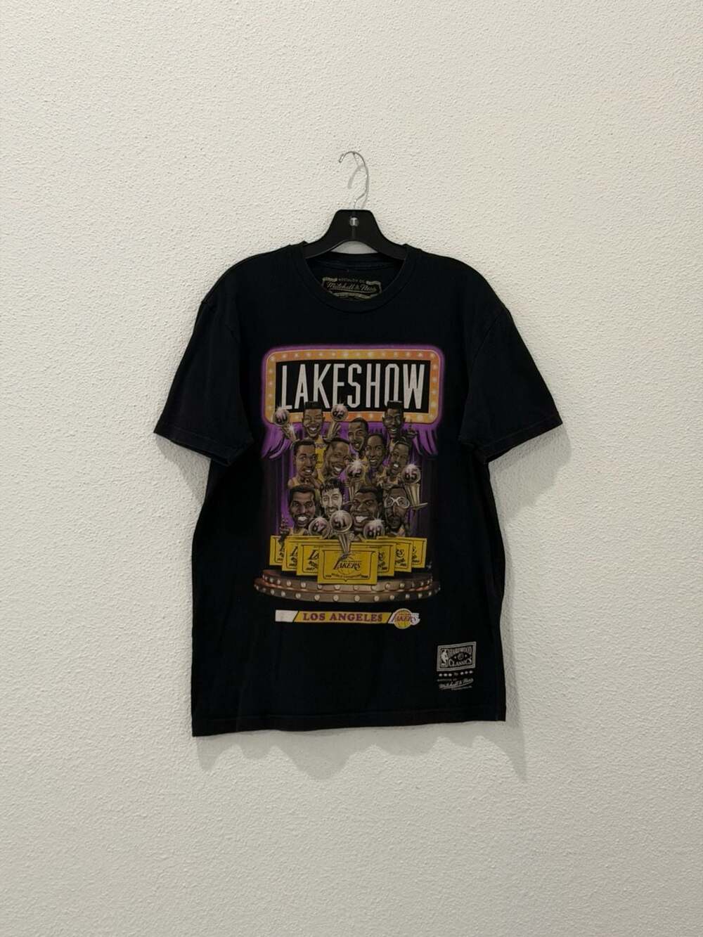 Mitchell & Ness x NBALAB Los Angeles Lakers Lakeshow Graphic T-Shirt Size M